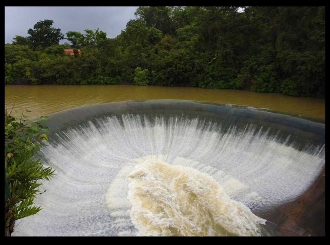 THE BEAUTIFUL OVERFLOW OF KAVERI RIVER 