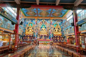 BUDDA IN GOLDEN TEMPLE COORG