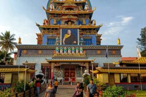 BUDDA IN GOLDEN TEMPLE COORG